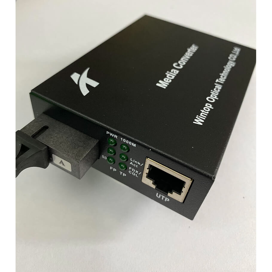 Chuyển đổi Quang-Điện Gigabit Ethernet Media Converter WINTOP YT-8110GSB-11-20A-AS